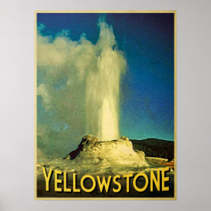 Poster Vieux fidèles de Yellowstone