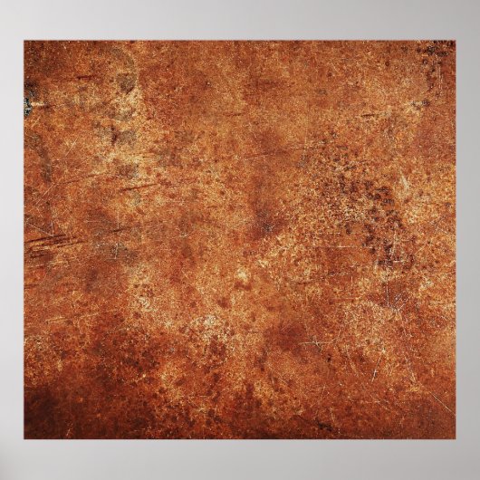 Poster Vieux Grunge Texture métallique rustique (Devant)