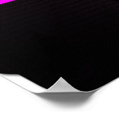 Poster Vieux house musique inspirée violette cassette (Coin)