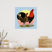 Poster Vieux jeu anglais Bantam : BB Red (Cuisine)