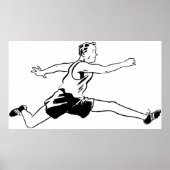 Poster Vieux Jours Hurdler (Devant)