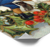 Poster Vieux-Monde Père Noël (Coin)