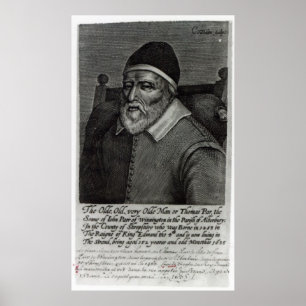 Poster Vieux Parr de Tom, 1635
