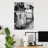 Poster Vieux Pompes à gaz (Bureau à domicile)