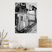 Poster Vieux Pompes à gaz (Cuisine)