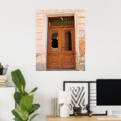 Poster Vieux portail cassé, lieu perdu (Bureau à domicile)