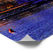 Poster Vieux Prague. République tchèque. (Coin)