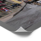 Poster Vieux-Québec Transport À Cheval (Coin)