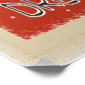 Poster Vieux rêve de mode Snowman | Noël (Coin)