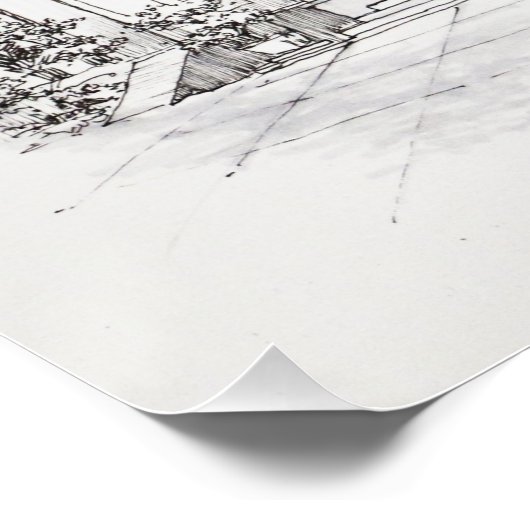 Poster Vieux Saigon (Coin)