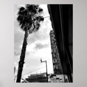 Poster Vieux théâtre San Francisco de mission