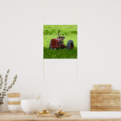 Poster Vieux tracteur (Cuisine)