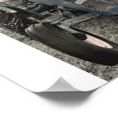 Poster vieux tracteur (Coin)