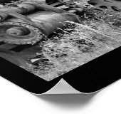 Poster Vieux train à vapeur (Coin)