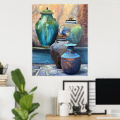 Poster Vieux Vaisseaux Art Acrylique (Bureau à domicile)