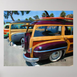 Poster Vieux Woodies