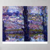Poster View of Arles by Vincent van Gogh (Devant)