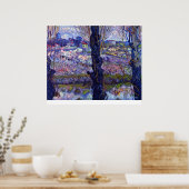 Poster View of Arles by Vincent van Gogh (Cuisine)
