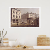 Poster View of Cross Bath Street, from 'Bath Illust (Cuisine)