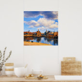 Poster View of Delft by Johannes Vermeer (Cuisine)