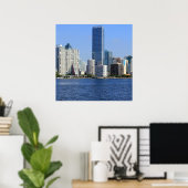 Poster View of Miami Skyline (Bureau à domicile)