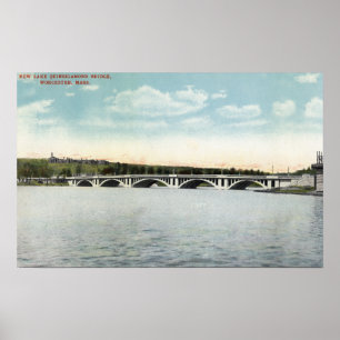 Poster View of New Lake Quinsigamond Bridge