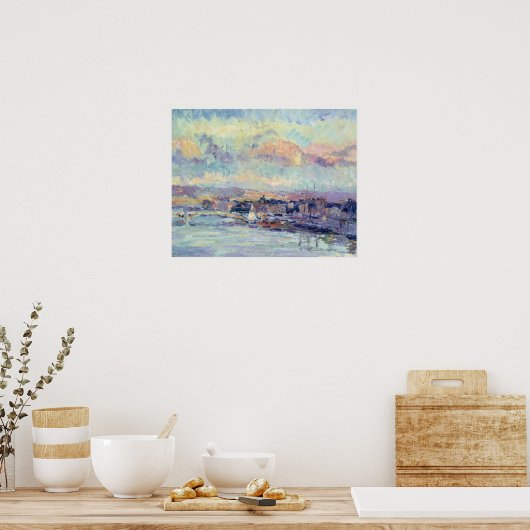 Poster View of Paris (Cuisine)