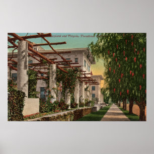 Poster View of the Hotel Maryland & Pergola