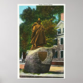 Poster View of the Roger Conant Statue (Devant)