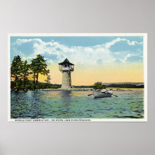 Poster View of the Spindle Point Observatory, the