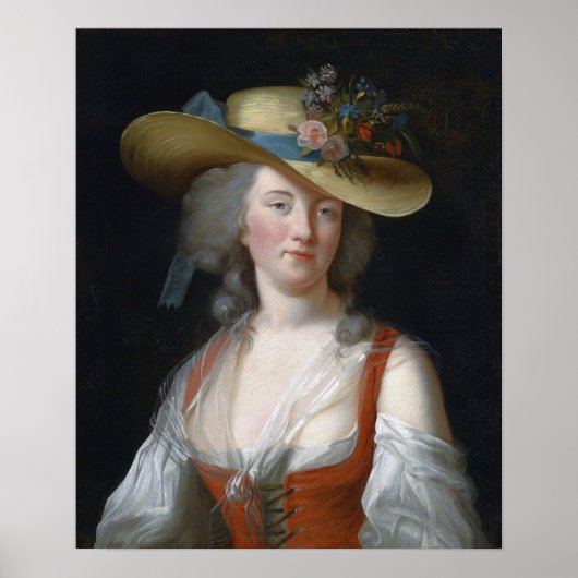 Poster Vigée Le Brun - Anne Catherine (Devant)