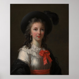 Poster Vigée Le Brun - Autoportrait