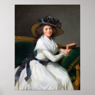 Poster Vigée Le Brun - Comtesse De La Châtre