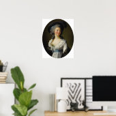 Poster Vigée Le Brun - Comtesse de Moreton de Chabrillan (Bureau à domicile)