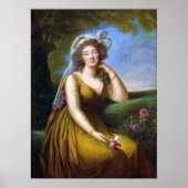Poster Vigée Le Brun - Du Barry (Devant)