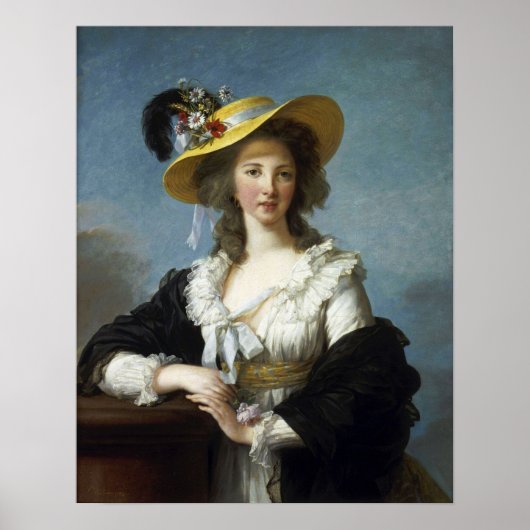 Poster Vigée Le Brun - Duchesse De Polignac (Devant)
