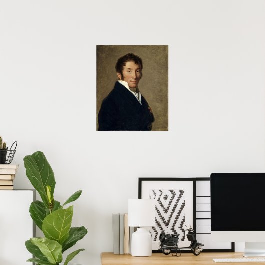 Poster Vigée Le Brun - Jean Charles Sapey (Bureau à domicile)