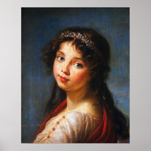 Poster Vigée Le Brun - Julie
