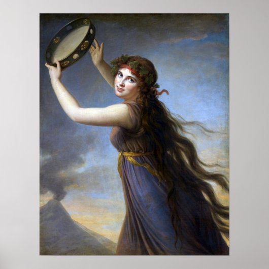 Poster Vigée Le Brun - Lady Hamilton (Devant)