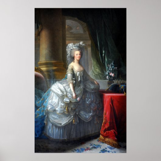 Poster Vigée Le Brun - Marie Antoinette (Devant)