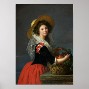 Poster Vigée Le Brun - Marie Gabrielle De Gramont
