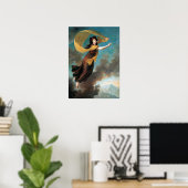 Poster Vigée Le Brun - Portrait De La Princesse Caroline (Bureau à domicile)