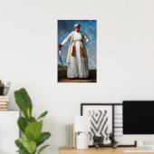 Poster Vigée Le Brun - Portrait De Mohammed Dervish Khan (Bureau à domicile)