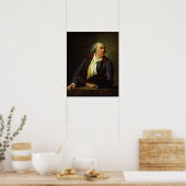 Poster Vigée Le Brun - Portrait d'Hubert Robert 1788 (Cuisine)