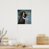 Poster Vigée Le Brun - Portrait D'Une Jeune Femme (Cuisine)