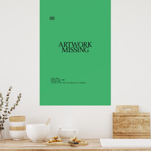 Poster Vigil Abloh (Cuisine)