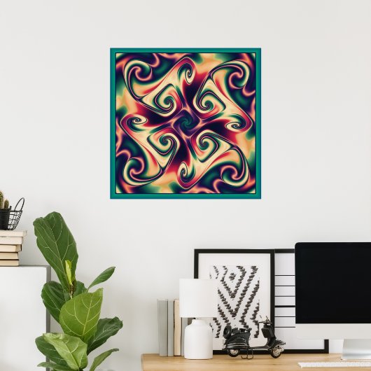 Poster vigne (Bureau à domicile)