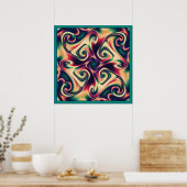 Poster vigne (Cuisine)