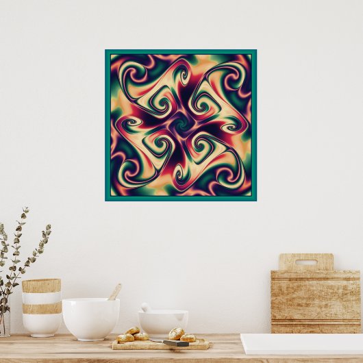 Poster vigne (Cuisine)