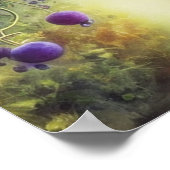 Poster Vigne vierge tendre (Coin)